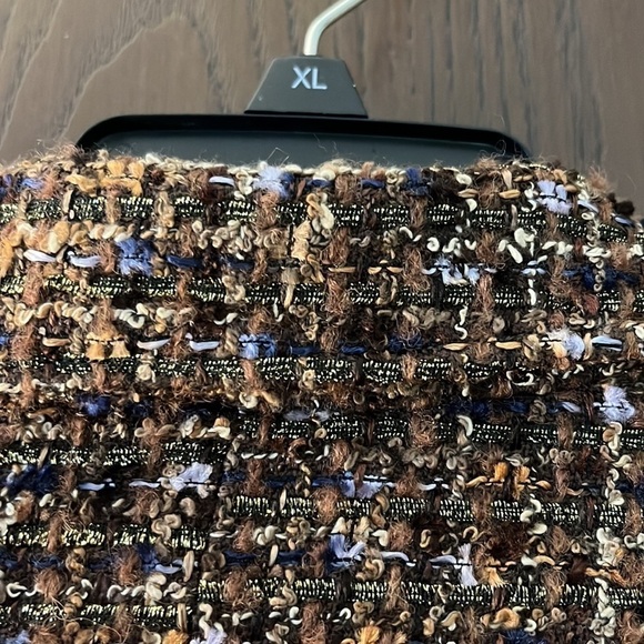 Coldwater Creek wool blend tweed jacket. Size 6P. - Picture 8 of 11